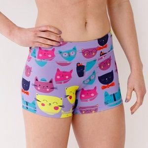 Born Primitive Booty Shorts in Pretty Kitty print